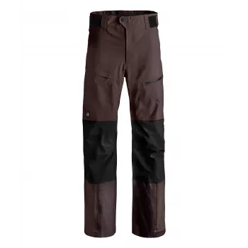 Pantaloni de schi Ortovox Ravine Free 3L - dark chestnut mărime: M