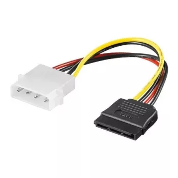 Cablu de alimentare EXSYS S-ATA 1 x 4 pini la 1 x 15 pini, 15 cm (EX-K3610)