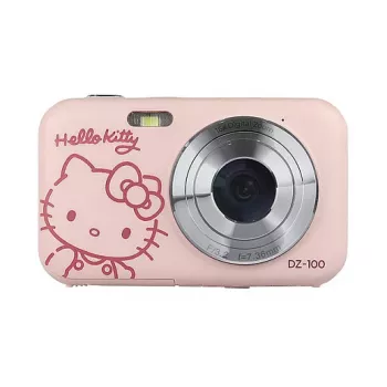 Cameră foto digitală compactă Yashica DZ-100 Hello Kitty, 44 MP, roz