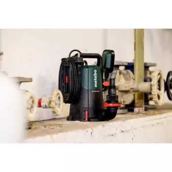 Pompă combinată submersibilă/de presiune Metabo KP 160-35 SF 500 W, 16000 l/h, 7,5 m, particule 35 mm, cablu 10 m, negru/verde 601792000