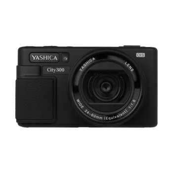 Cameră compactă Yashica City 300, 50 MP CMOS 1/1,56, 4K Ultra HD, neagră