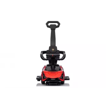 Mașinuță cu mâner de împingere LEAN TOYS Lamborghini QLS-996T, roșu