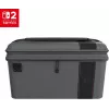 Husă de protecție și transport 2-în-1 Turtle Beach PlayTrek pentru Nintendo Switch 2, neagră mat 00232934