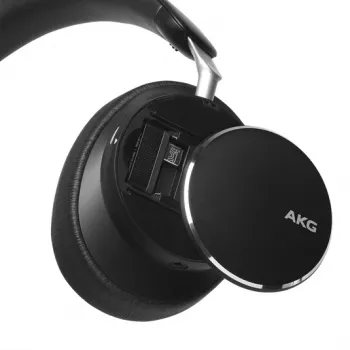 Căști over-ear wireless AKG N9 Hybrid cu ANC adaptiv, Bluetooth 5.3, negre