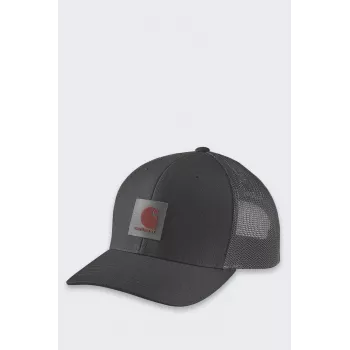 Șapcă Carhartt Twill Mesh-Back cu logo patch, neagră