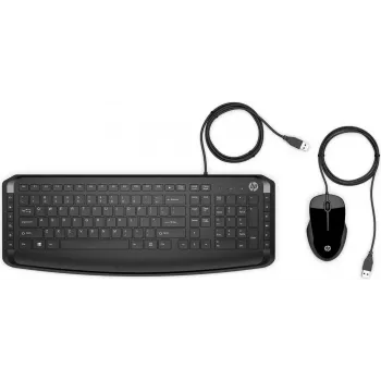 Set tastatură și mouse cu fir HP Inc. 250 - alb argintiu 9DF28AA#UUZ