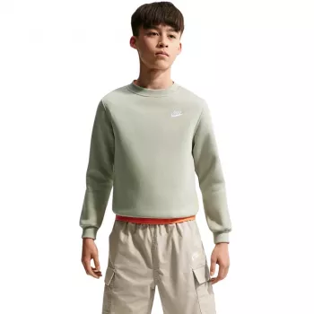 Nike Sportswear Club Fleece Kids' Sweatshirt - Barely Green (Size M)