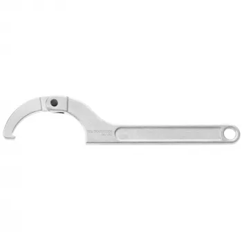 Cheie articulată cu cârlig Facom 125A.35 15-35 mm, crom satinat, 168 mm