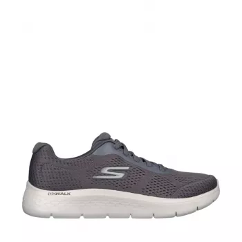 Pantofi de mers Skechers Go Walk Flex Remark pentru bărbați, gri/antracit, mărimea 44 EU