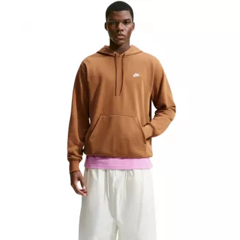 Nike Club FT PO Hoodie Men's Light Orewood Brown XL