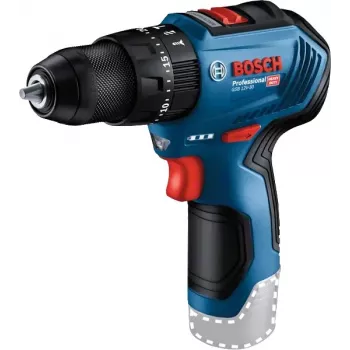 Mașină de găurit și înșurubat cu percuție fără fir GSB 12V-30 Professional Bosch, 12V, 1600 rot/min, mandrină cu strângere rapidă, 820 g