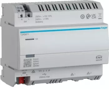 Server Smart Home Hager Domovea basic TJAS671 KNX IP Gateway