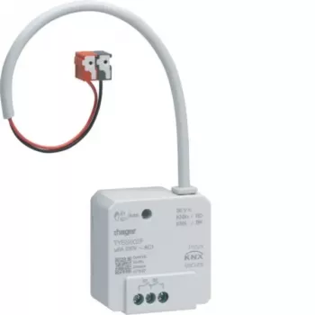 Actor de comutare/jaluze KNX Hager TYBS602F, 2/1 canale, 6 A, montaj îngropat