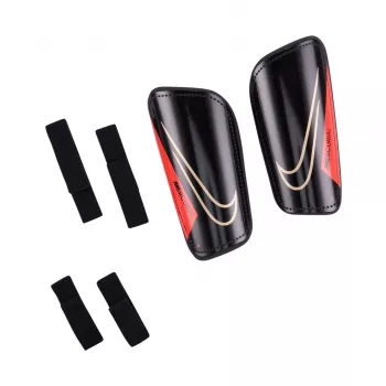 Apărători tibie pentru fotbal Nike Mercurial Hardshell, negru, DN3614 010, XL