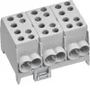 Bornă de derivație pentru linie principală Hager KH35L3 3 poli 2x35-2x25mm² gri