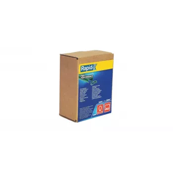 Cleme inelare pentru gard VR22 Rapid Tools, oțel galvanizat acoperit cu plastic, verde, 150 bucăți 40108811