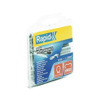 Capse inelare galvanizate pentru gard VR22 Rapid Tools, 1000 bucăți 40108801