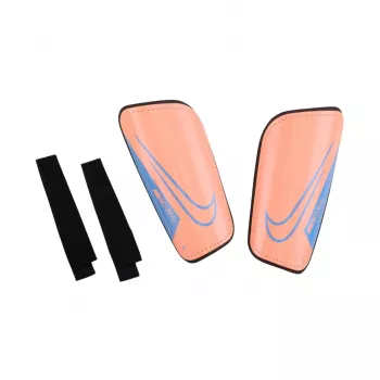 Apărători de tibie Nike Mercurial Hardshell pentru fotbal, portocaliu, DN3614 852, M