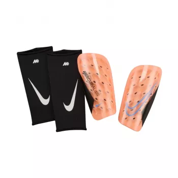 Nike Mercurial Lite Football Shin Guards Orange XL
