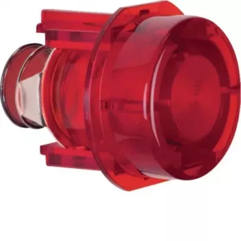 Balansoar roșu transparent HAGER WDA1527R pentru buton