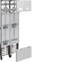 Câmp de contorizare complet Hager ZK53Q5NT universZ, 3 puncte, 3 faze, 10 mm², cu separator, 1350x500 mm