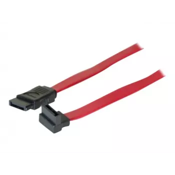 Cablu SATA TECLINE, 7 pini SATA tată la 7 pini SATA tată, 1,0 m, roșu 314000