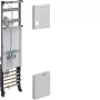 Câmp de contorizare complet Hager ZH33Q7NT universZ 1050x250mm, trifazat, 1 loc contor, 10mm², cu funcție de separare