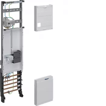 Câmp complet Hager universZ ZH33W7NT, trifazat, 1 loc contor, 10 mm², 1050x250 mm