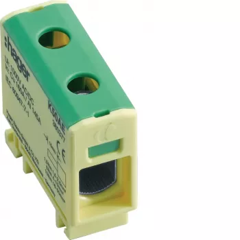 HAGER K50AE Protective Earth Terminal 2.5-50 mm² Green-Yellow