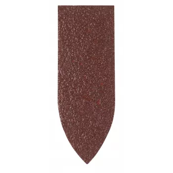 Hârtie abrazivă delta Bosch 2609256A38, cu velcro, neperforată, granulație 80, colț 32 mm, 5 bucăți