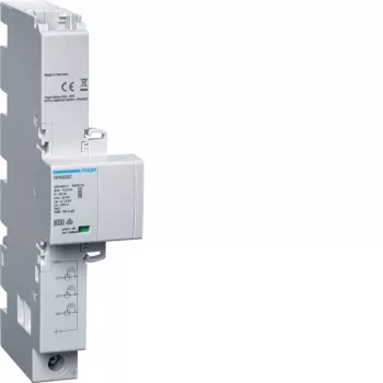 Descărcător de supratensiune combinat Hager SPA800Z tip 1+2+3, 3 poli, 12,5kA Iimp, TNC, 230/400V AC