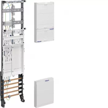 Panou complet de contor HAGER ZH3EN27, 1 loc de contor, BKE-I, Universal Z, 1 câmp, înălțime 1050 mm