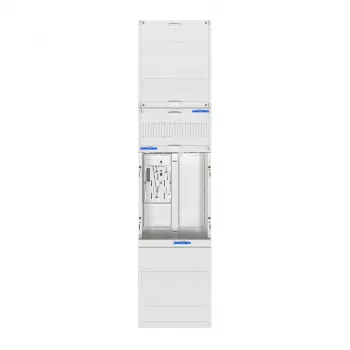 Panou complet de contor HAGER ZH3EN27, 1 loc de contor, BKE-I, Universal Z, 1 câmp, înălțime 1050 mm