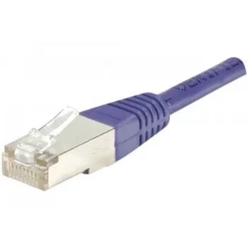 Cablu patch EXERTIS CONNECT F/UTP CAT6 violet 5m cu protecție slim la îndoire 234200