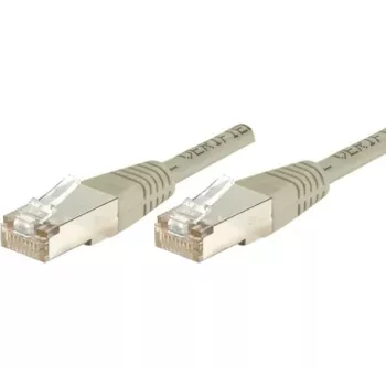 Cablu patch EXERTIS CONNECT Cat.6 F/UTP, gri, 25 m, slim cu protecție anti-agățare a clemei 240250
