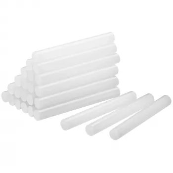 Bastoane de lipit la cald transparente STANLEY DualMelt, 24 buc, 11,3 mm x 100 mm 1-GS20DT