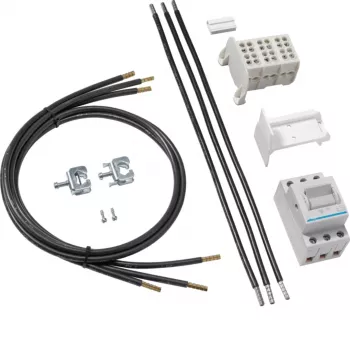 HAGER universZ 1-Zp.-PV Meter Panel Assembly Package ZY01PV