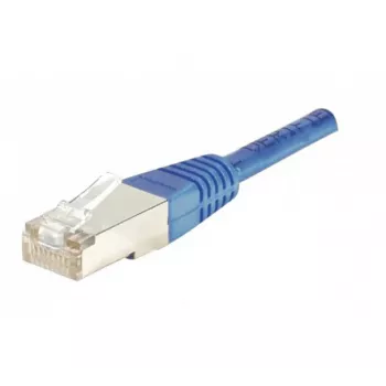 Cablu patch Ethernet EXERTIS CONNECT Cat.5e F/UTP, RJ45, albastru, 1,0 m 847154