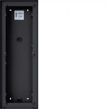 Carcasă de suprafață Hager REW410X pentru module interfon mono 6/8 butoane, albă