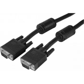 Cablu monitor EXERTIS CONNECT SVGA, 15 pini HD D-Sub tată-tată, 3,0 m, negru 119710