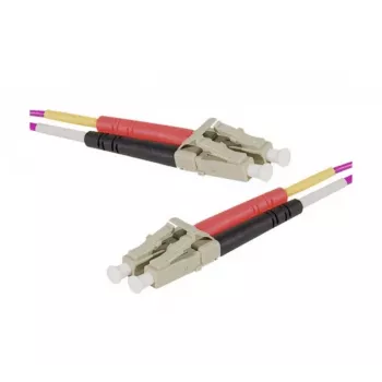 Cablu patch fibră optică Exertis Connect HD OM4 LC duplex la LC duplex UPC, 30 m 392789