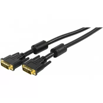 Cablu monitor EXERTIS CONNECT DVI-I Dual Link, 24+5 pini tată la tată, 3,0 m, negru EXC127671