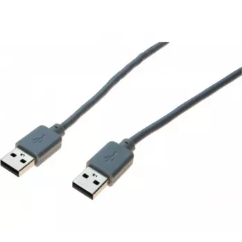 Cablu EXERTIS CONNECT USB 2.0, USB-A tată la USB-A tată, gri, 2,0 m 532503