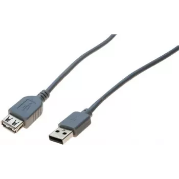 Cablu prelungitor EXERTIS CONNECT USB 2.0, USB-A tată la USB-A mamă, 2,0 m, negru 532508