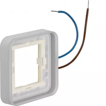 Hager WNA697 Ramă de acoperire 2 module, alb polar (RAL 9010)