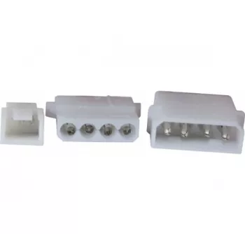 Cablu adaptor alimentare ventilator Molex la 3 pini EXERTIS CONNECT 15 cm (EXC146851)