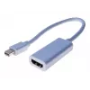 Cablu adaptor Mini DisplayPort tată la HDMI mamă Exertis Connect 15 cm alb pasiv 1080p 127437