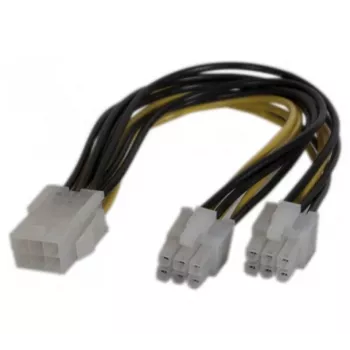Cablu adaptor de alimentare EXERTIS CONNECT PCI Express 6 pini la 2x 6 pini (146694)