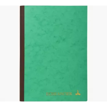 Registru de planificare Le Dauphin A4, 96 de pagini, 12 coloane, copertă verde 39721D