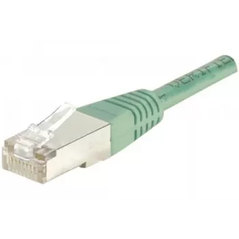 Cablu patch EXERTIS CONNECT Cat.6 F/UTP, 7 m, verde, cu protecție slim anti-agățare a clemei 244570